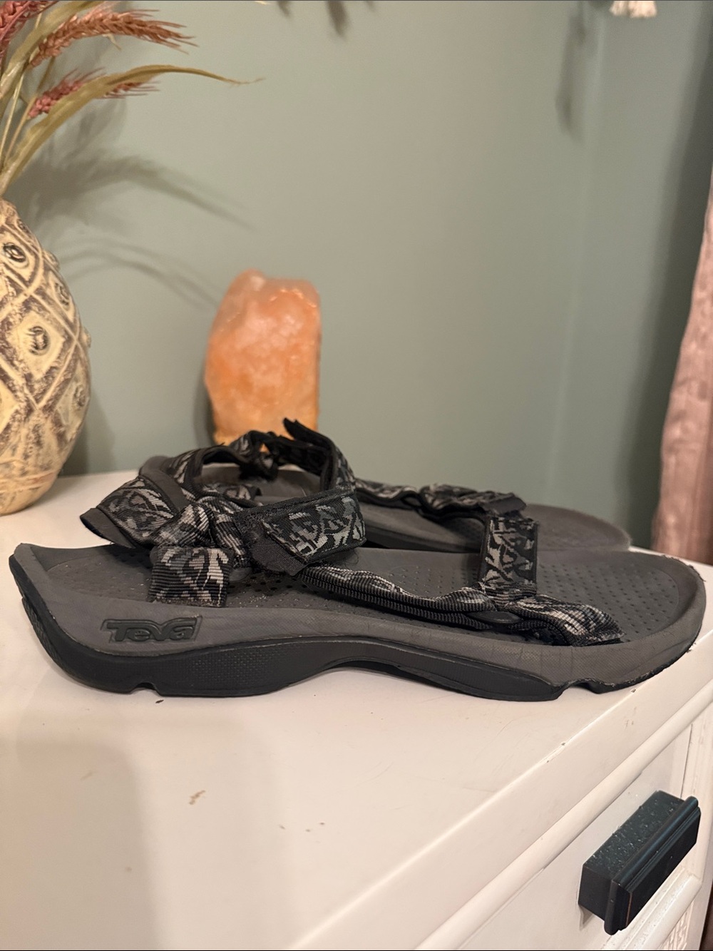 Men’s Black Teva Sandals